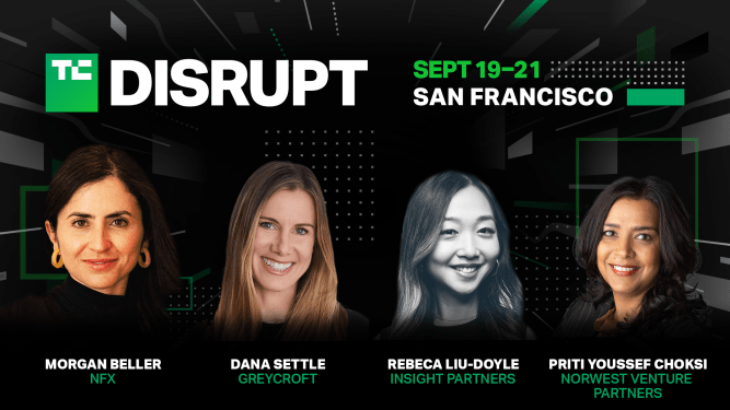 tc disrupt 2023 speaker carousel Beller Settle Liu